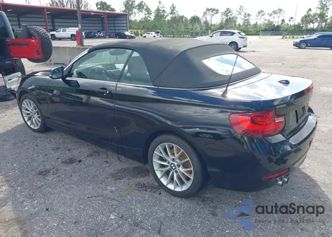 2015 BMW 228I из США, поврежденный, VIN WBA1K5C53FV474164